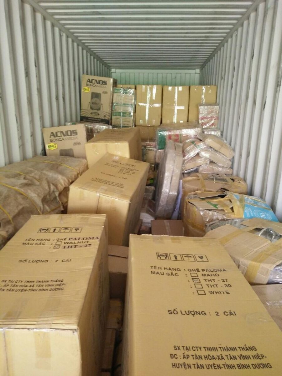 Gửi đồ làm nails đi Mỹ Úc Canada bằng đường biển