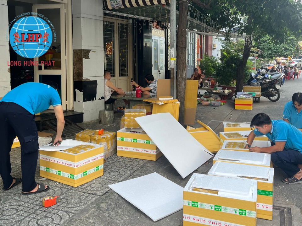 Thời gian gửi hàng đi Áo