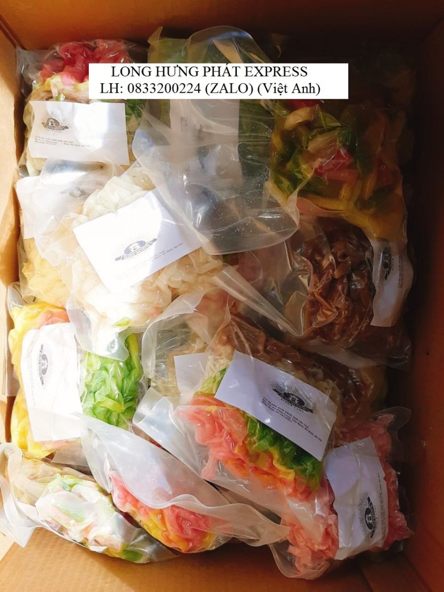 gửi bánh kẹo sang Mỹ
