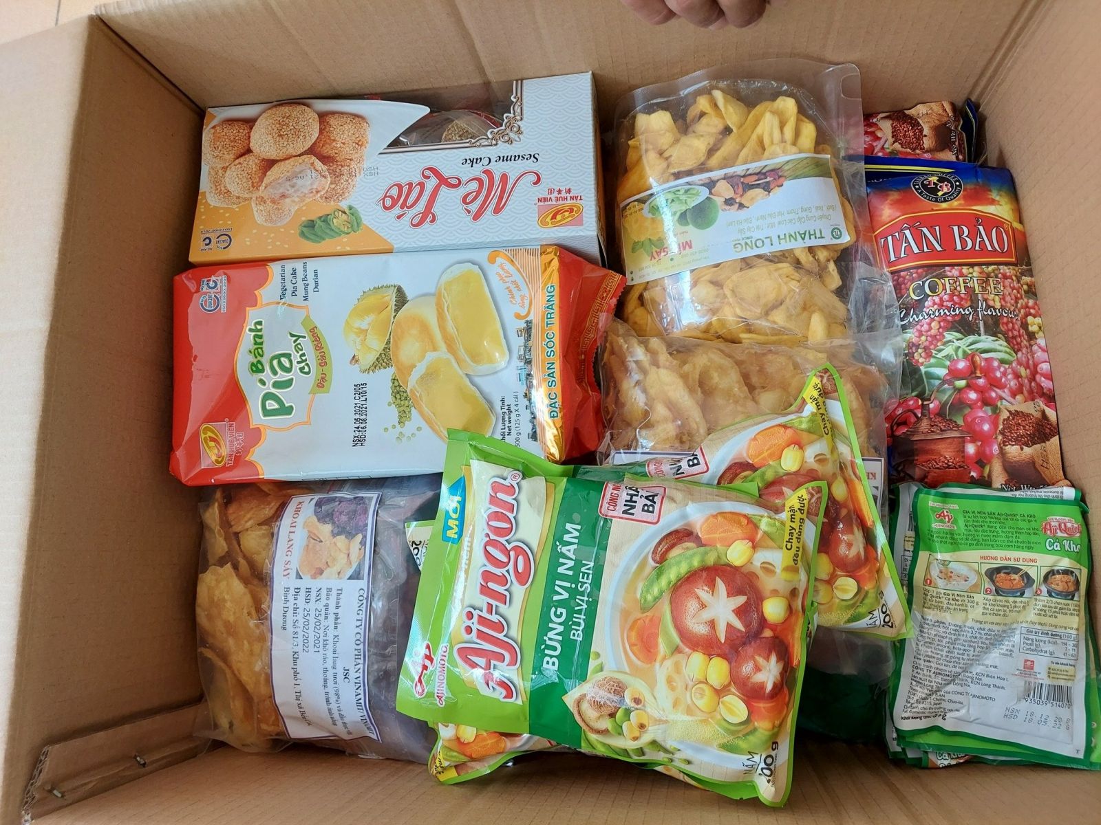 Bảng giá gửi thực phẩm đi Nhật