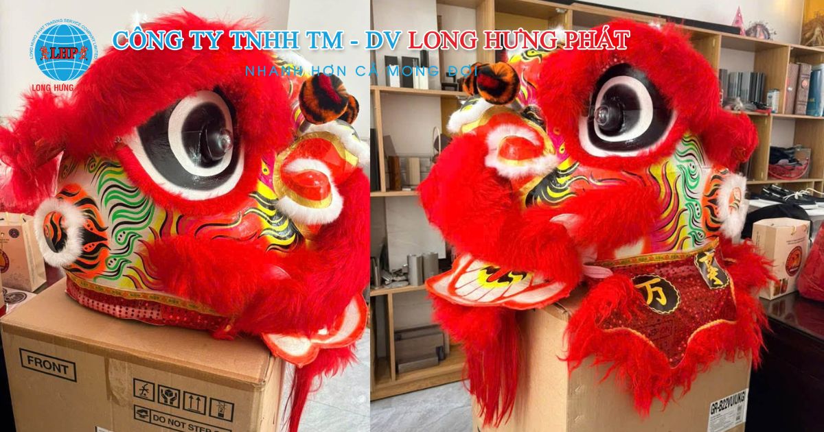Quy trình gửi đầu lân đi Mỹ Úc Canada