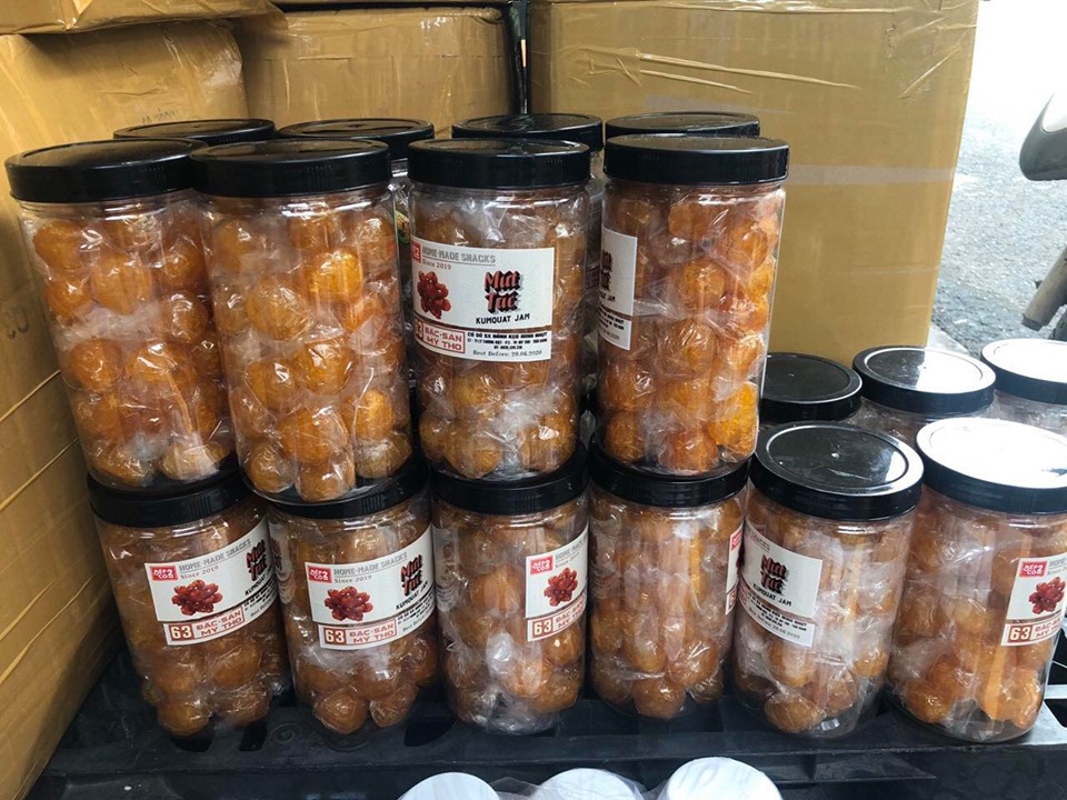 Gửi bánh kẹo đi Mỹ