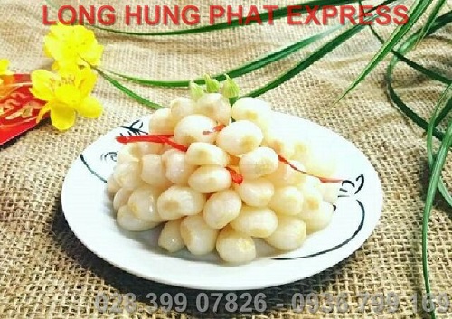 Gửi củ kiệu đi mỹ